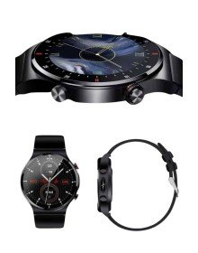 Amoled Ekran Metal Deri Silikon Kordonlu Uyku ve Sağlık Takibi