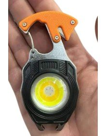 El Feneri LED Anahtarlık Çok Fonksiyonlu Mini Çakmak Özellikli