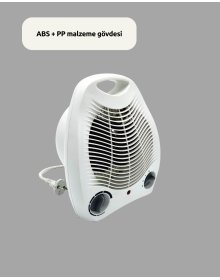 Fanlı Elektrikli Isıtıcı – 3 Kademeli Isı Ayarı ve Güvenli Kullanım
