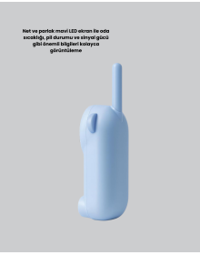 LCD Ekranlı Bebek m2 Telsizi