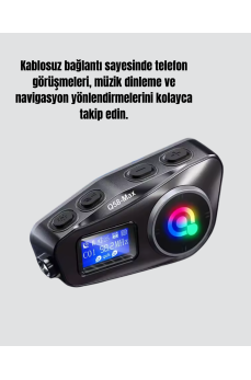 500 Metre İnterkom Mesafeli Kask Kulaklığı Gürültü Engelleyici 500 Metre İnterkom Mesafeli Kask Kulaklığı Gürültü Engelleyici