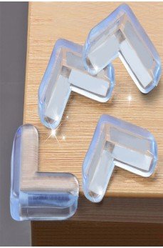 8 Lİ Masa Sehpa Köşe Koruyucu Silikon- Çocuk Koruma Aparatı