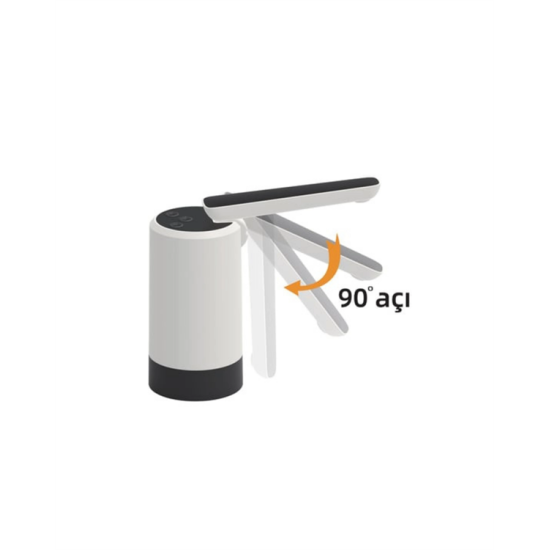 Damacana Üstü Akıllı Su Pompası | 3 Damacana Kullanım | 4W Güç | Micro USB Şarjlı | Katlanabilir & Taşınabilir Damacana Üstü Akıllı Su Pompası | 3 Damacana Kullanım | 4W Güç | Micro USB Şarjlı | Katlanabilir & Taşınabilir