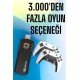 8K Android TV Gme Stick Video Oyun Konsolu Aile Retro 35000 Oyunlu Çift Kollu
