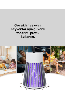 Sessiz ve Güvenli Sivrisinek Kovucu Lamba Sessiz ve Güvenli Sivrisinek Kovucu Lamba