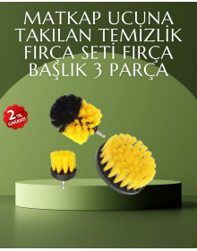 Matkap Ucu Temizlik Fırçası Seti Ev ve Araç İçin