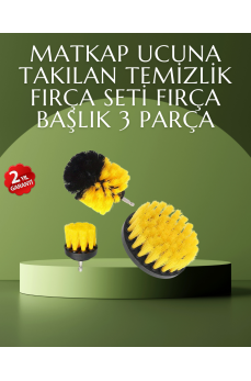 Matkap Ucu Temizlik Fırçası Seti Ev ve Araç İçin