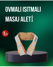 Ovmalı Isıtmalı Masaj Aleti Bel Boyun Omuz İçin Profesyonel Masaj Keyfi