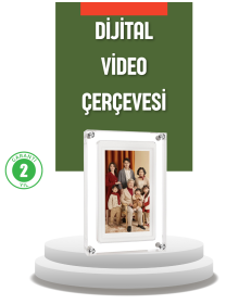 4GB Hafızalı 7 İnç Dijital Fotoğraf Çerçevesi – Yüzlerce Anınızı Saklayın