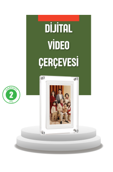 4GB Hafızalı 7 İnç Dijital Fotoğraf Çerçevesi – Yüzlerce Anınızı Saklayın