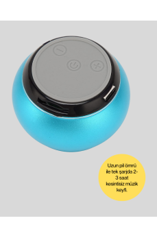 Kablosuz Bluetooth 5.0 Hoparlör | Kompakt ve Güçlü Ses