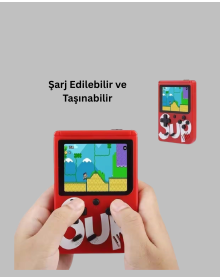 Çocuklar İçin 400 Retro Oyunlu Konsol