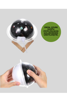 Gece lambası özellikli taşınabilir nemlendirici ve aromaterapi cihazı USB girişli Gece lambası özellikli taşınabilir nemlendirici ve aromaterapi cihazı USB girişli