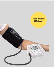 Elektronik Tansiyon Ölçer LCD Dijital Ekranlı