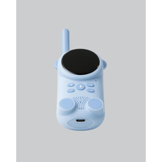 Çocuk ve Bebek Telsizi – 22 Kanal, VOX Modu, USB Şarjlı, Renkli Ekran