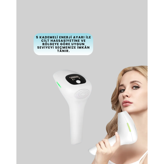 Hasuba IPL Lazer Epilasyon Cihazı HS-262 5 Enerji Kademeli