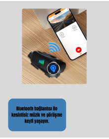 Q28 Bluetooth Kask Kulaklık 1080P Kamera – Su Geçirmez Motosiklet Interkom