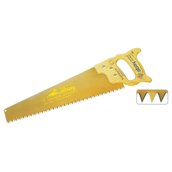 Abay Sarı Çelik Pala Testere 50 cm - Ahşap Sap Abay Sarı Çelik Pala Testere 50 cm - Ahşap Sap