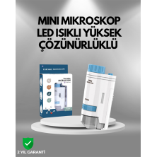 ABS Gövdeli Öğrenci ve Hobi Mikroskobu – Mavi Renk