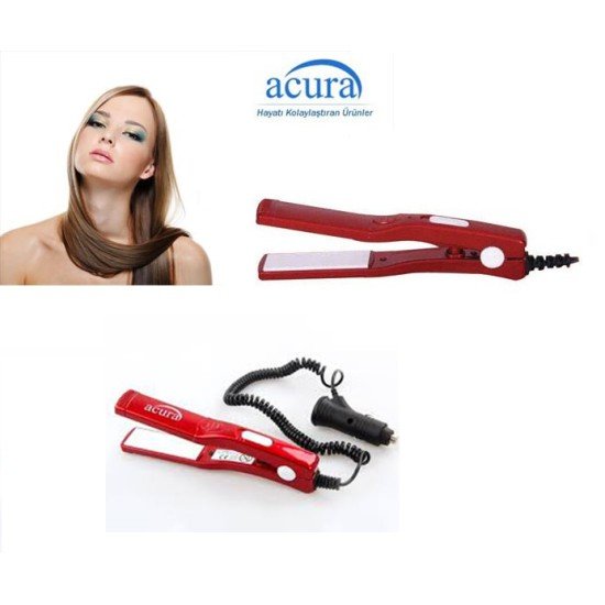 Saç Maşası Araçta Kullanılabilen Saç Düzleştirici Saç Maşası