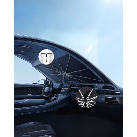 Citroen C3 Aircross, Peugeot 3008, Skoda Kamiq, Seat Ateca, Hyundai Kona Uyumlu Oto Şemsiye Citroen C3 Aircross, Peugeot 3008, Skoda Kamiq, Seat Ateca, Hyundai Kona Uyumlu Oto Şemsiye