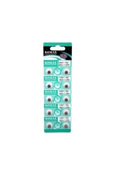 AG3 Saat Pili - Düğme Pil 10lu Paket LR41/192 1.55V