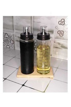 Ahşap Yağdanlık Altlığı -2 Bölmeli Yağlık Sosluk Standı Ahşap Yağdanlık Altlığı -2 Bölmeli Yağlık Sosluk Standı