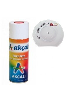 Akçalı Sprey Boya 400 001 Mat Vernik Akçalı Sprey Boya 400 001 Mat Vernik