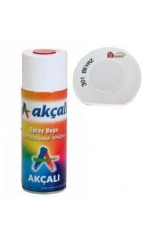 Akçalı Sprey Boya 400 ml 301 Parlak Beyaz