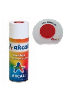 Akçalı Sprey Boya 400 ml 320 Kırmızı