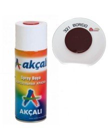 Akçalı Sprey Boya 400 ml 321 Bordo