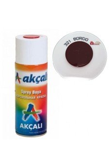 Akçalı Sprey Boya 400 ml 321 Bordo