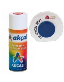 Akçalı Sprey Boya 400 ml 324 Boncuk Mavi