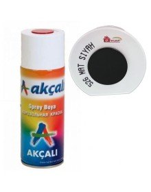 Akçalı Sprey Boya 400 ml 526 Mat Siyah