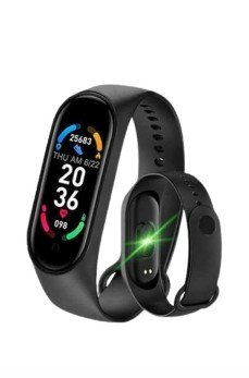 Akıllı Bileklik Android ve İOS Uyumlu Bildirim ve Çağrı Görme Spor Takibi