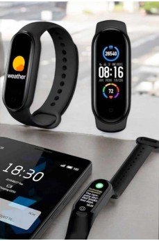 Akıllı Bileklik Fitness ve Sağlık İçin Akıllı Bileklik Adım Sayar, Kalp Atışı, Uyku İzleme