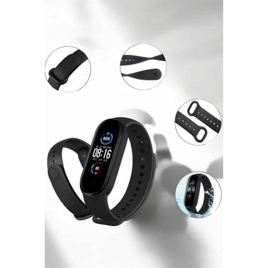 Akıllı Bileklik Su Geçirmez Bileklik, Uzun Pil Ömrü ve Hızlı Şarj Özelliği