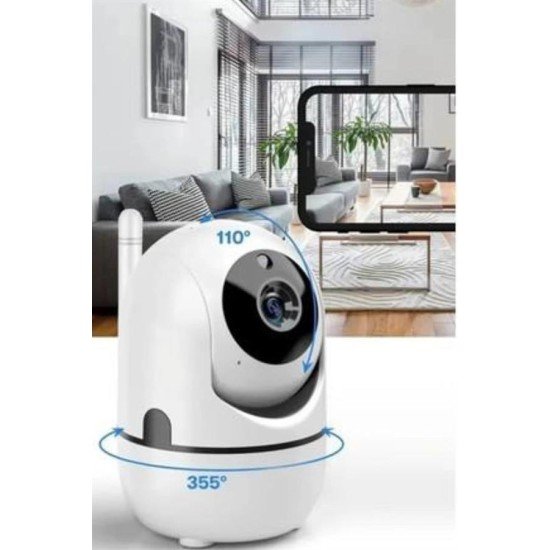 Akıllı Güvenlik Kamerası HD Görüntü Kalitesi Hareket Algılama Wifi Kamera Akıllı Güvenlik Kamerası HD Görüntü Kalitesi Hareket Algılama Wifi Kamera