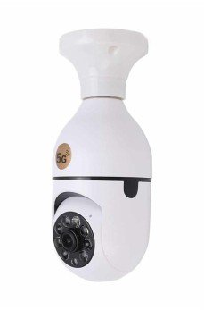 Akıllı Kamera Wifi Kamera Duylu Ampul Görünümlü 360 Derece Dönebilen Ev Kamerası