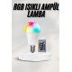 Akıllı RGB Led Ampul Led Uzaktan Kumandalı Renk Değiştiren Ampul