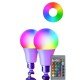 Akıllı RGB Led Ampul Led Uzaktan Kumandalı Renk Değiştiren Ampul