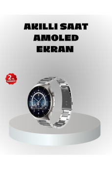 NFC Destekli Akıllı Saat – Kablosuz Şarj & Sesli Arama Özelliği