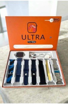 Akıllı Saat 7 Kordonlu Bildirim Görebilen Metal Kordon GPS Özelliği