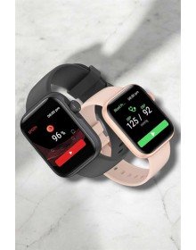 Akıllı Saat Adım Sayar, Kalp Atışı İzleme Dokunmatik Bluetooth Bağlantılı
