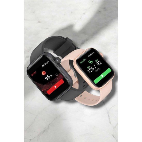 Akıllı Saat Adım Sayar, Kalp Atışı İzleme Dokunmatik Bluetooth Bağlantılı Akıllı Saat Adım Sayar, Kalp Atışı İzleme Dokunmatik Bluetooth Bağlantılı