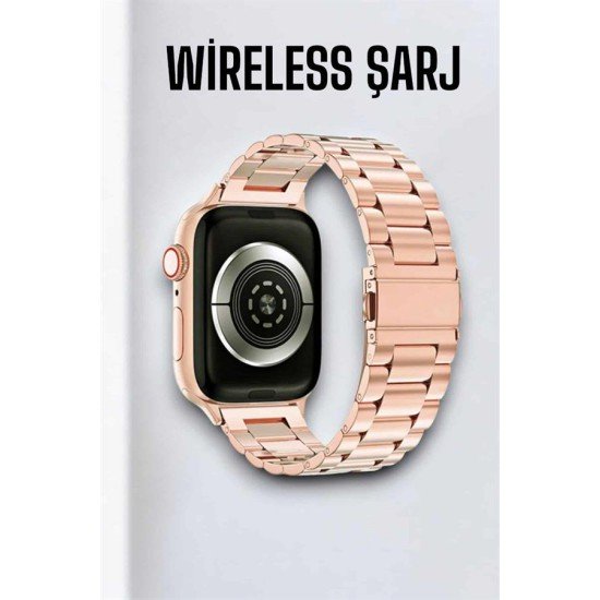 Akıllı Saat Adımsayar, Nabız Takibi ve GPS Destekli Kadınlara Özel