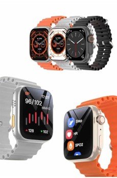 Akıllı Saat Amoled Ekran Bluetooth Bağlantılı Özel Tasarım Unısex Akıllı Saat Amoled Ekran Bluetooth Bağlantılı Özel Tasarım Unısex