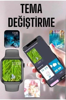 Akıllı Saat Amoled Ekran Yeni Nesil Bluetooth Bağlantılı