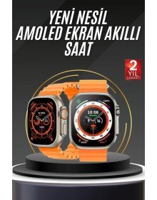 yeni nesil Akıllı Saat Android ve İOS Uyumlu 49 MM NFC Özelliği GPS Takibi