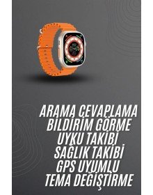 Akıllı Saat Arama Cevaplayan Bildirim Görme Yeni Nesil Bluetooth Bağlantılı